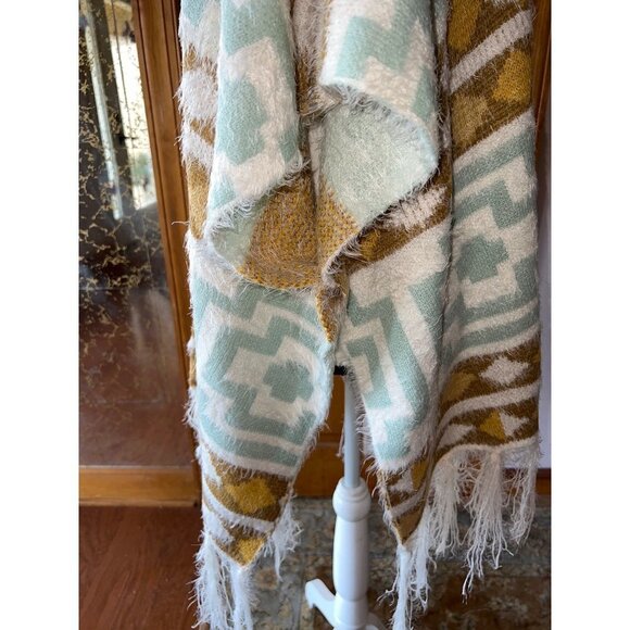 Free People Bohemian Topaz Kimono Poncho — OS - Picture 6 of 11